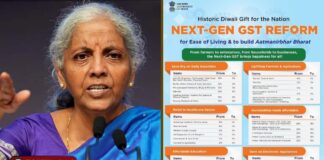 GST 2.0: 22 सितम्बर 2025 से लागू होगा “नेक्स्ट-जनरेशन GST” | जाने कैसे बदल जाएगी आपकी जेब और बाजार की तस्वीर | Details Inside भारत में 2025 का नया GST सुधार, ज़रूरी सामान, कार, सीमेंट और स्वास्थ्य पर कर में कमी। | New GST reform 2025 in India reducing taxes on essentials, cars, cement and healthcare.