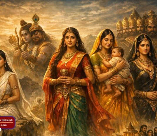 पंचकन्या: पवित्रता, त्याग और धर्म की पाँच अमर नारी कथाएँ | Full Story Inside Mythological depiction of Panch Kanya in Hindu scriptures | पंचकन्या अहिल्या द्रौपदी तारा कुंती मंदोदरी का पौराणिक चित्रण